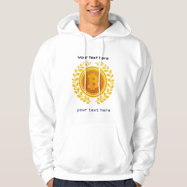 sweat - shirt à capuche de devis modifiable de piè (Devant)