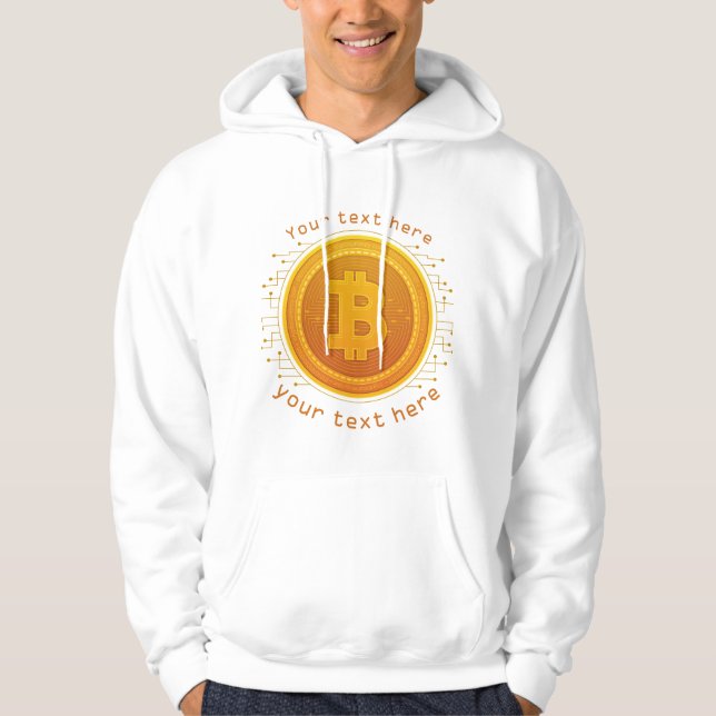 sweat - shirt à capuche de devis modifiable de piè (Devant)