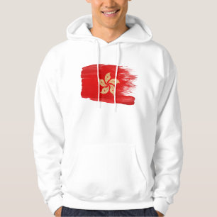 Sweat - shirt à capuche de drapeau de Hong Kong