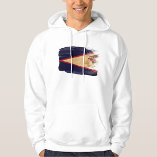 Sweat - shirt à capuche de drapeau des Samoa