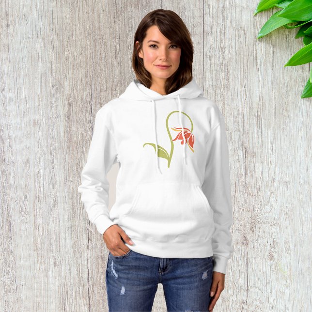 Sweat - shirt à capuche de drooping Flower (Créateur téléchargé)
