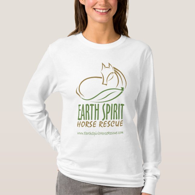 Sweat - shirt à capuche de Earth Spirit Horse (Devant)