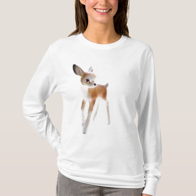 Sweat - shirt à capuche de faon (Devant)