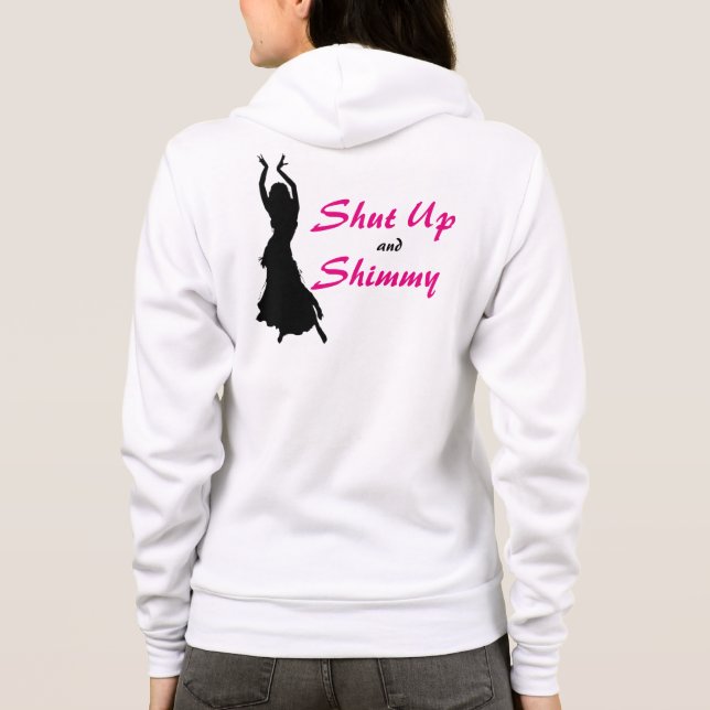 Sweat - shirt à capuche de Fermeture éclair- de (Dos)