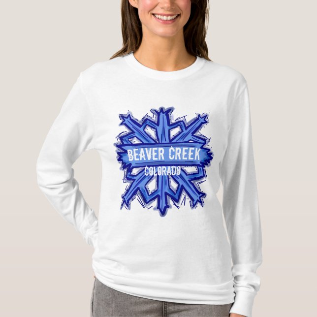 Sweat - shirt à capuche de flocon de neige du (Devant)