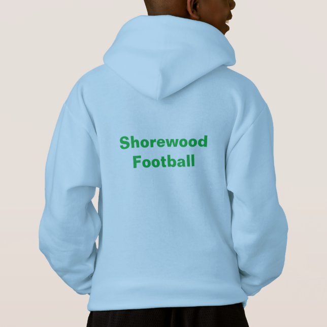 Sweat - shirt à capuche de football Dae2Smoove (Dos)