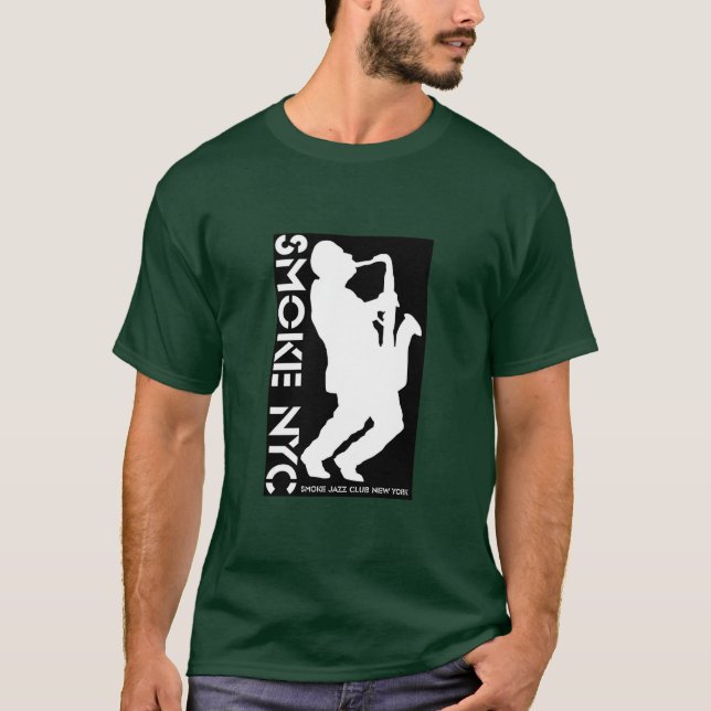 Sweat - shirt à capuche de forêt de logo de fumée (Devant)
