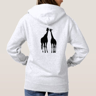 Sweat - shirt à capuche de girafe en couple - Choi