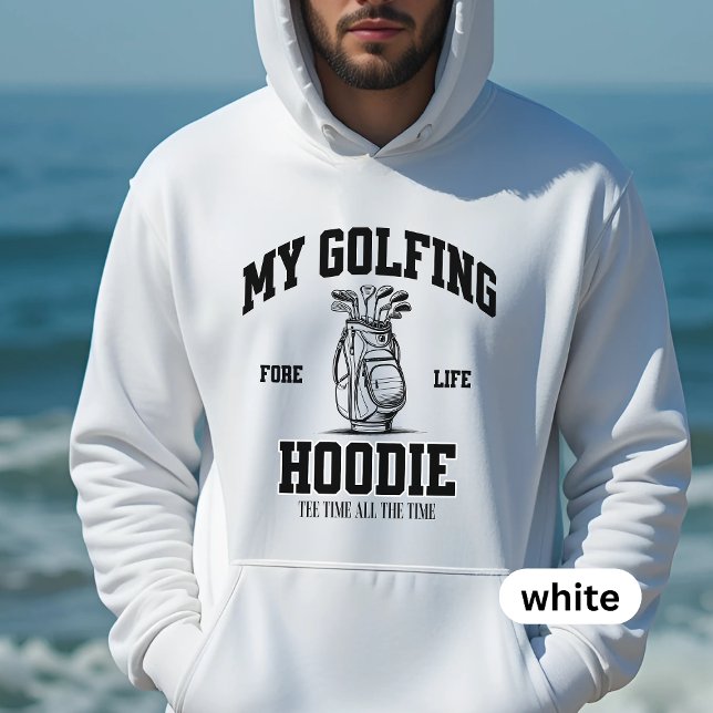 Sweat - shirt à capuche de golf pour hommes, cadea (Créateur téléchargé)