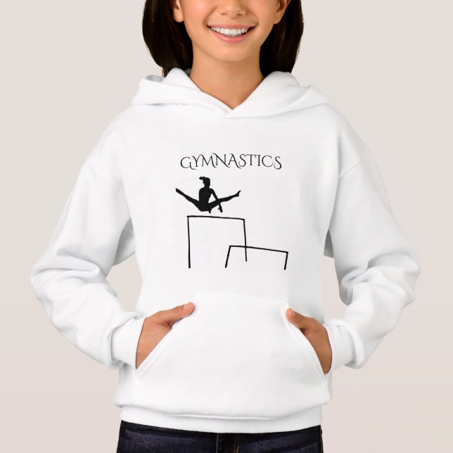 sweat - shirt à capuche de GYMNASTICS avec gymnast (Devant)
