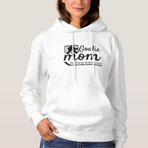 Sweat - shirt à capuche de hockey Goalie Mom swea