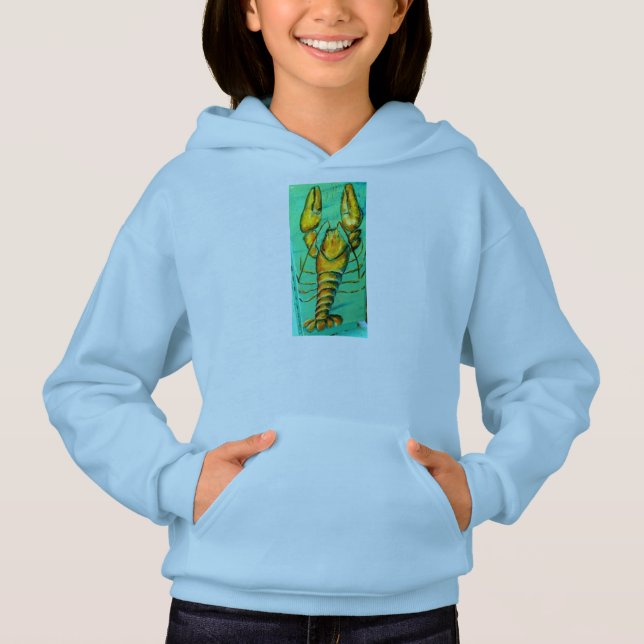 sweat - shirt à capuche de homard principal (Devant)