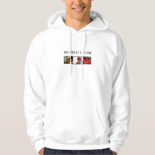 Sweat - shirt à capuche de la couleur claire