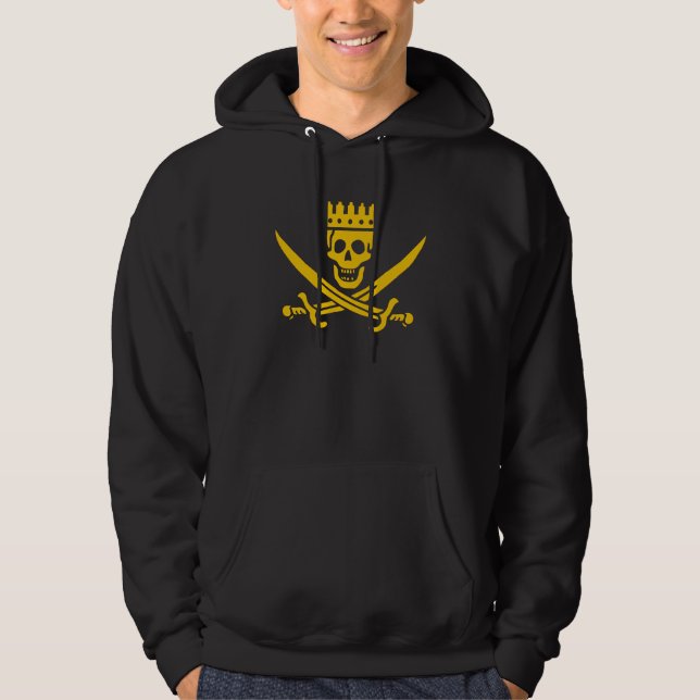 sweat - shirt à capuche de la Couronne pirate (Devant)
