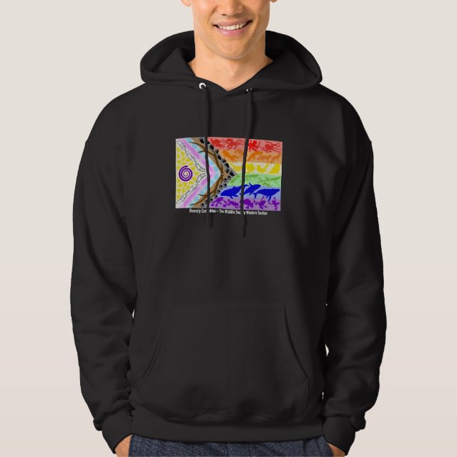 Sweat - shirt à capuche de la diversité TWS Ouest (Devant)