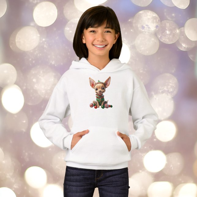 Sweat - shirt à capuche de la Fête de Noël de la f (Créateur téléchargé)