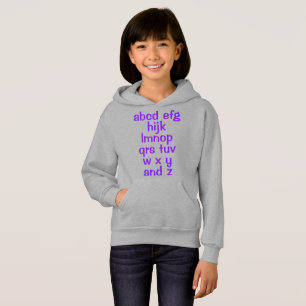 Sweat - shirt à capuche de la fille de la chanson