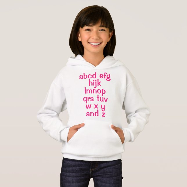 Sweat - shirt à capuche de la fille de la chanson  (Devant entier)