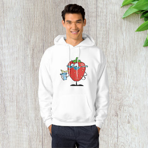 Sweat - shirt à capuche de la fraise pour les homm