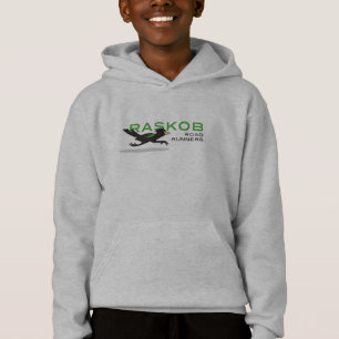 Sweat - shirt à capuche de la jeunesse - gris ou