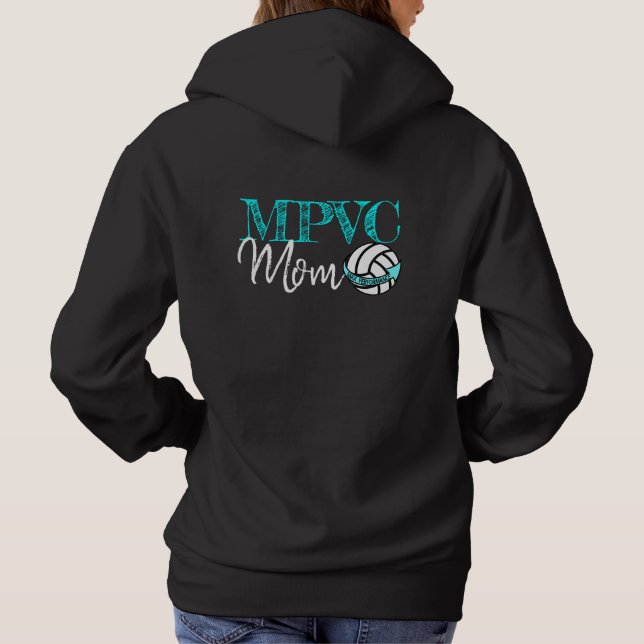 Sweat - shirt à capuche de la maman MPVC (Dos)