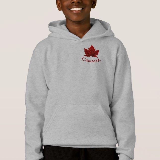 Sweat - shirt à capuche de la médaille d'or de Can (Devant)