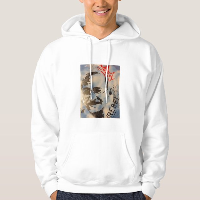 Sweat - shirt à capuche de la rébellion     de (Devant)