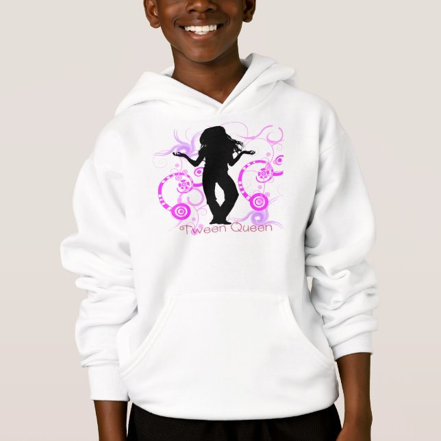 Sweat - shirt à capuche de la Reine de Tween (Devant)