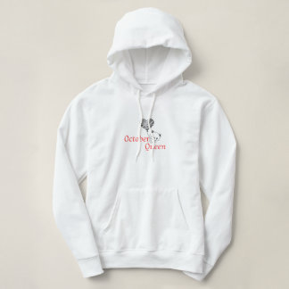 Sweat - shirt à capuche de la reine d'octobre