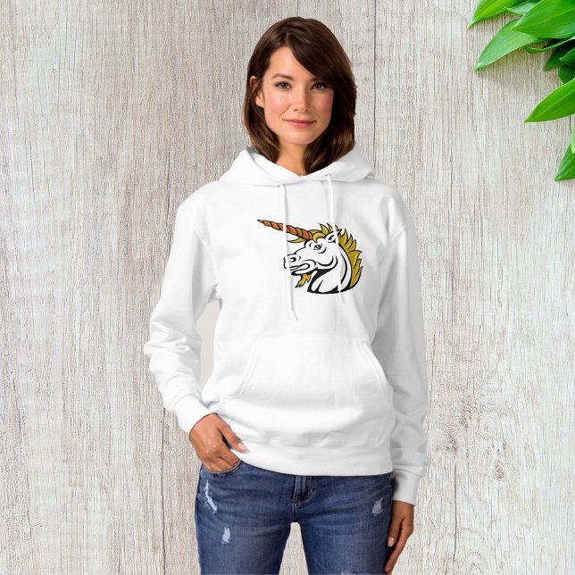 Sweat - shirt à capuche de la Unicorne en colère (Créateur téléchargé)