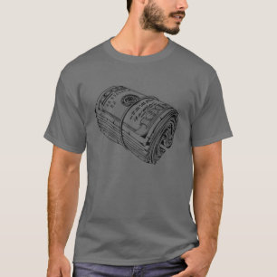 Sweat - shirt à capuche de l'argent, Money Rolls M