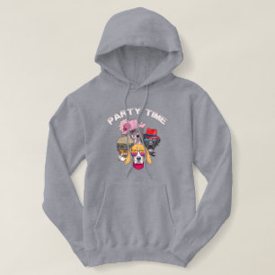 Sweat - shirt à capuche de l'heure de la fête