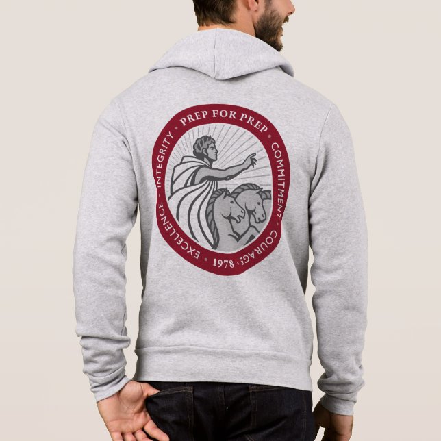 Sweat - shirt à capuche de logo (Dos)