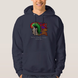 Sweat - shirt à capuche de logo de guerrier de