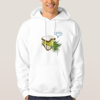 Sweat - shirt à capuche de logo de l'ananas des
