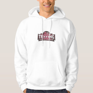 Sweat - shirt à capuche de logo de Texter