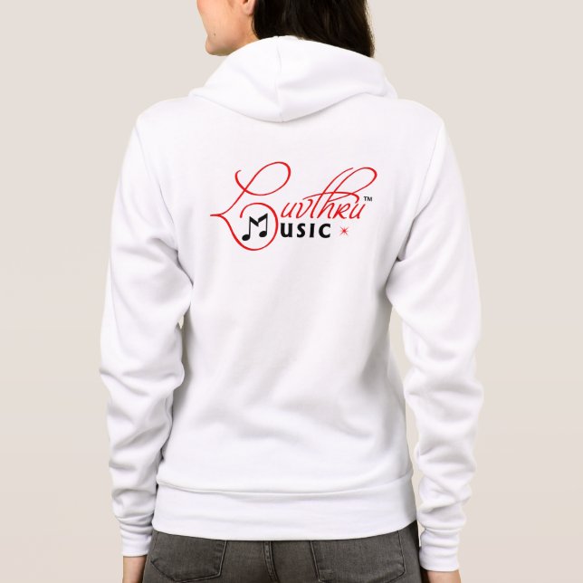 sweat - shirt à capuche de luvtru (Dos)