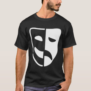Sweat - shirt à capuche de masques de théâtre