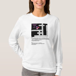 Sweat - shirt à capuche de mots croisés de l'amo