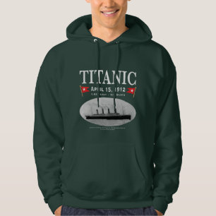 Sweat - shirt à capuche de navire fantôme Titani