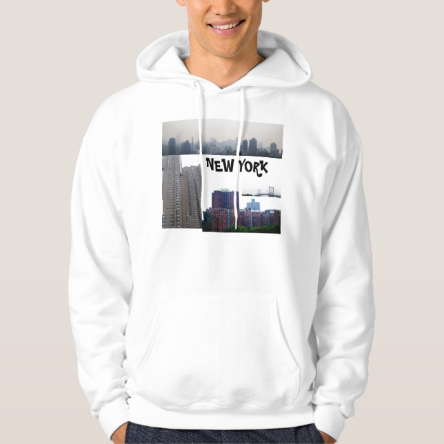 Sweat - shirt à capuche de NEW YORK (Devant)