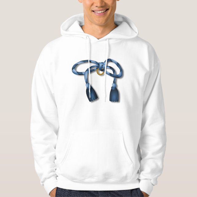 Sweat - shirt à capuche de noeud de ruban (Devant)