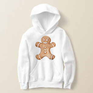 Sweat - shirt à capuche de pain d'épices