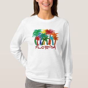 Sweat - shirt à capuche de palmier de dames la