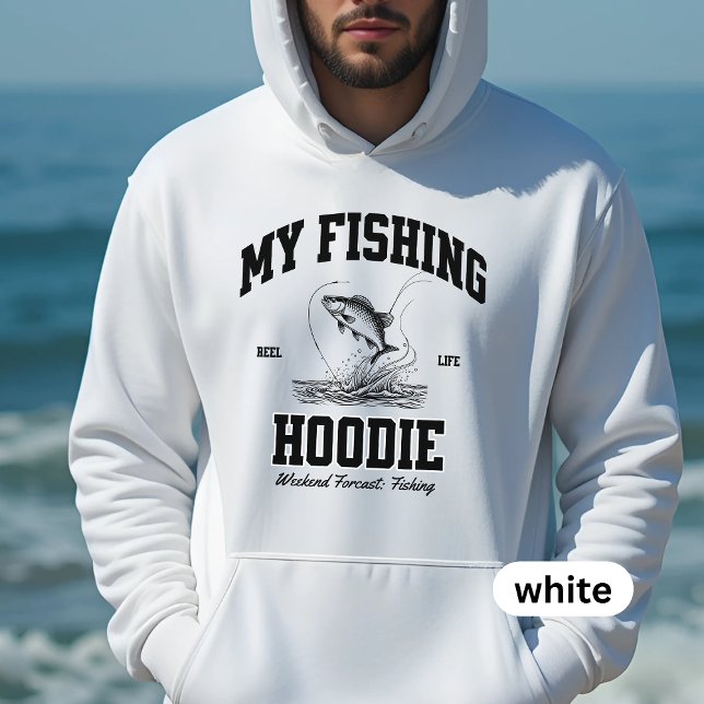Sweat - shirt à capuche de pêche pour hommes, cade (Créateur téléchargé)