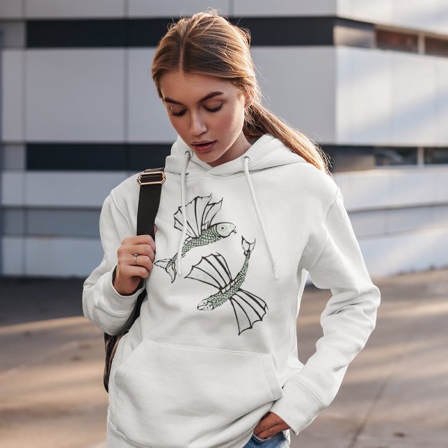 Sweat - shirt à capuche de poisson volant (Créateur téléchargé)