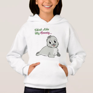 Sweat - shirt à capuche de pollover pour fille, T