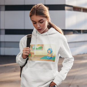 Sweat - shirt à capuche de prière musulmane