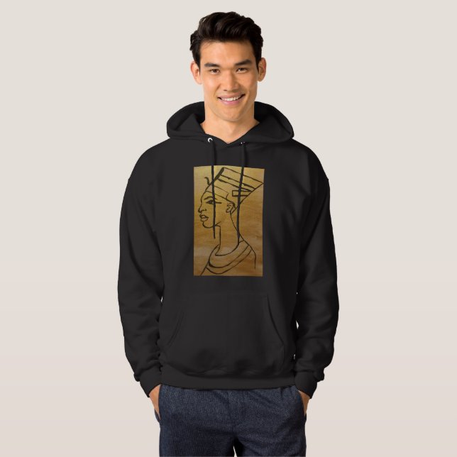 Sweat - shirt à capuche de pull d'hommes de (Devant entier)