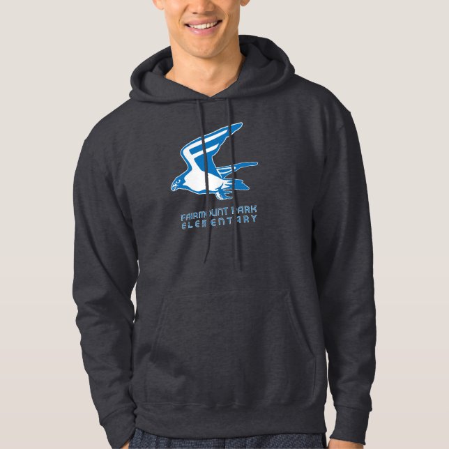 Sweat - shirt à capuche de pull d'ouatine de (Devant)